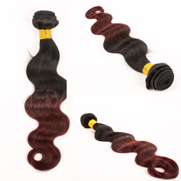 body wave virgin brazilian hair extension YJ29